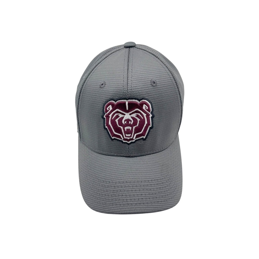 Missouri State Bears Unisex Embroidered Gray NCAA Cap Hat One Size Sporty Casual